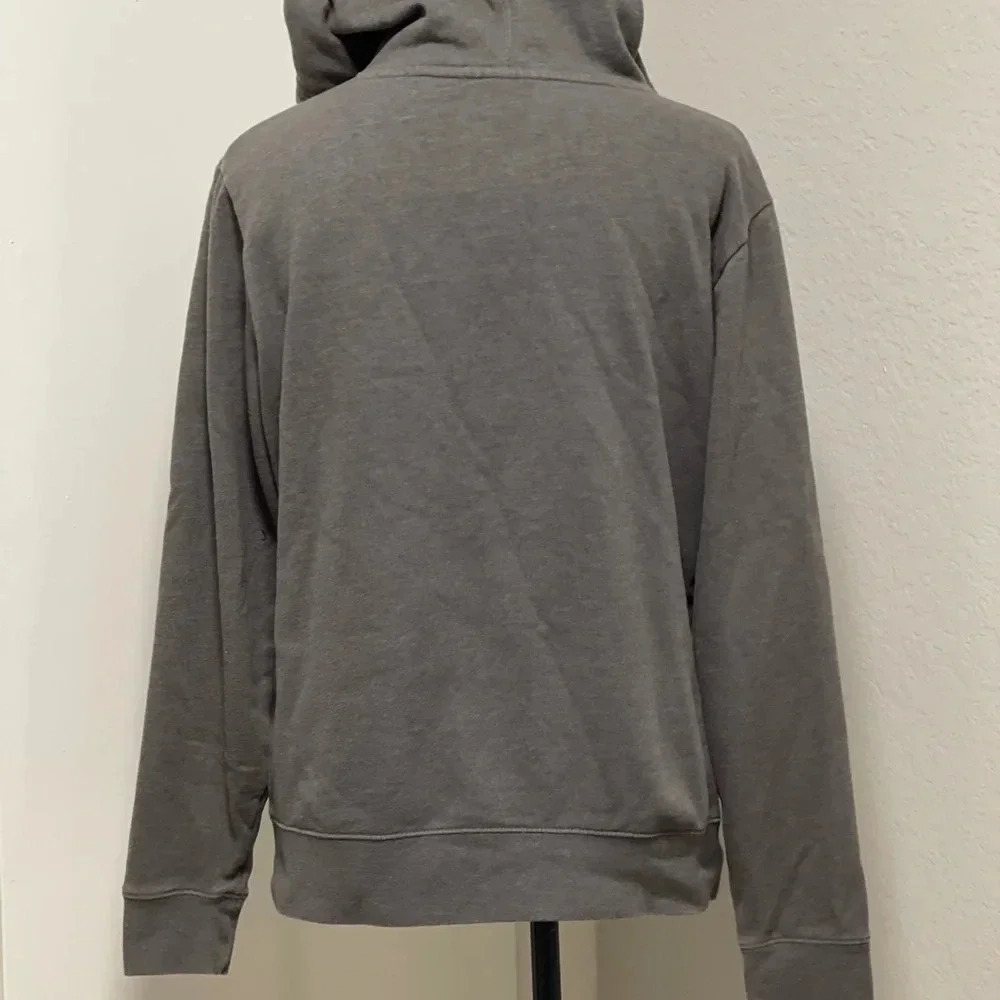 Columbia Women’s Grey Pullover Hooded Sweatshirt with Kangaroo Pocket MEDIUM - Picture 4 of 5